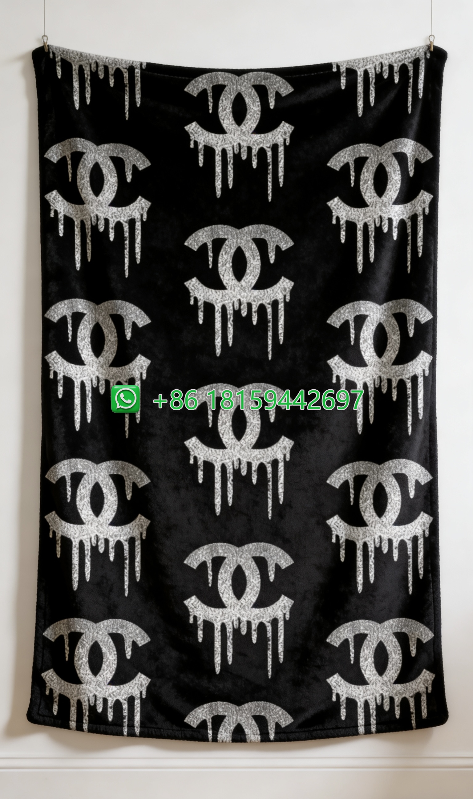 Chanel Throw Blankets